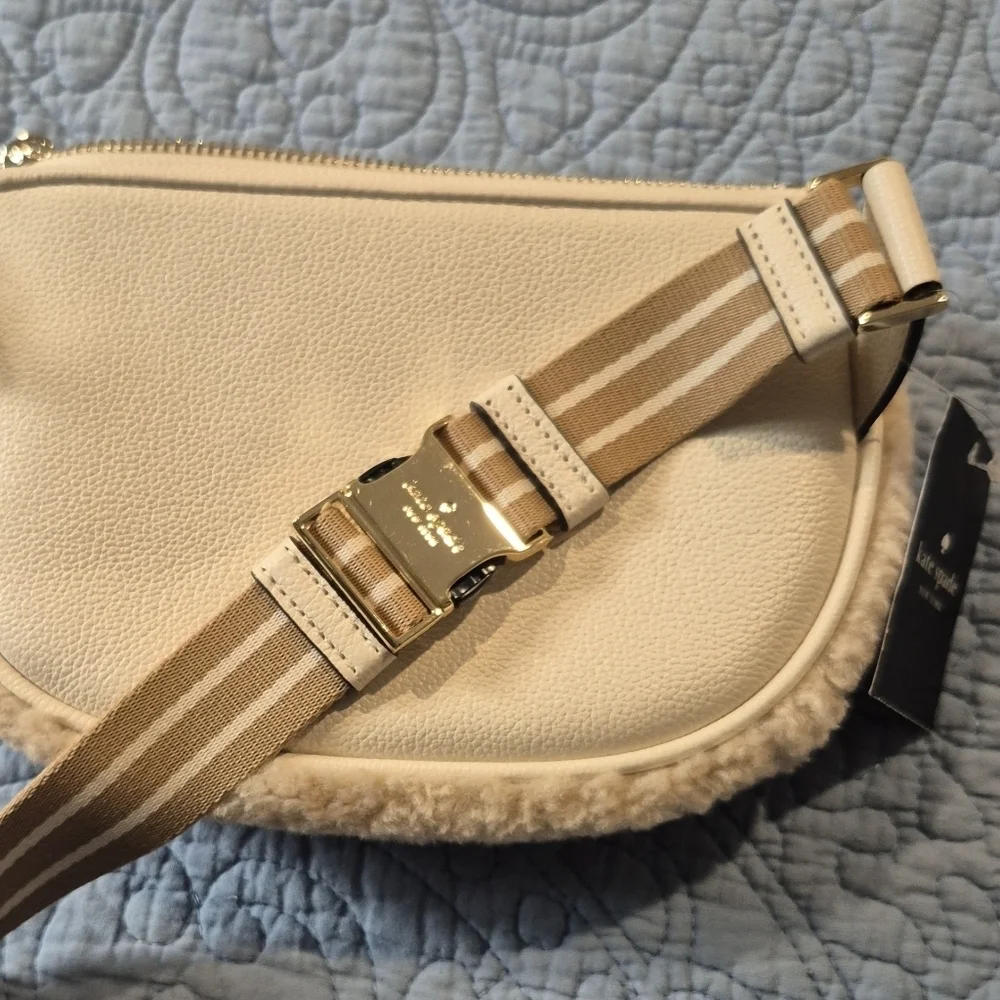 Kate Spade Cream Belt Bag
